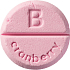 Bomb Cosmetics Brusinka - Cranberry aromaterapie tableta do sprchy 1 kus