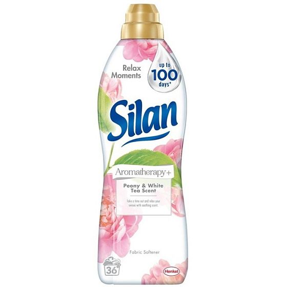 Silan Aromatherapy Peony & White Tea Scent avivážní prostředek 36 dávek 900 ml