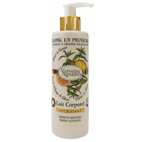 Jeanne en Provence Verveine Cédrat - Werbena i Cytrusowe Owoce mleko do ciała 250 ml