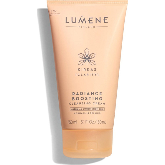 Lumene Kirkas Clarity Radiance Boosting Cleansing Cream rozjasňující čisticí krém pro normální a smíšenou pleť 150 ml