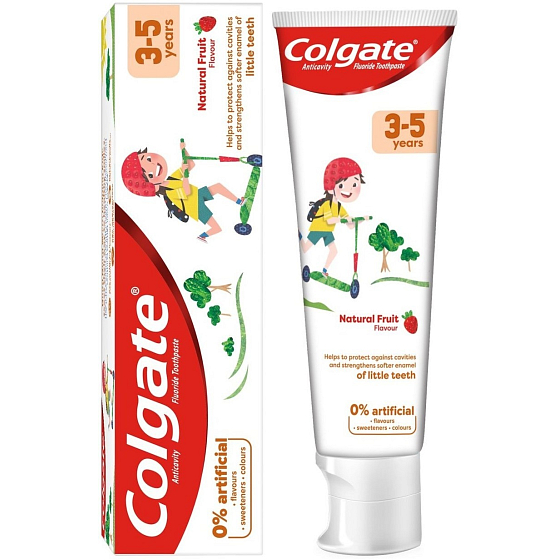 Colgate Kids Natural Fruit 3-5 let zubní pasta pro děti 50 ml