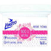 Linteo Natural waciki higieniczne papierowe torba 160 sztuk