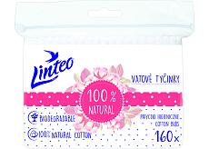 Linteo Natural waciki higieniczne papierowe torba 160 sztuk