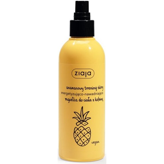Ziaja Pineapple tělová mlha s hydratačním účinkem 200 ml