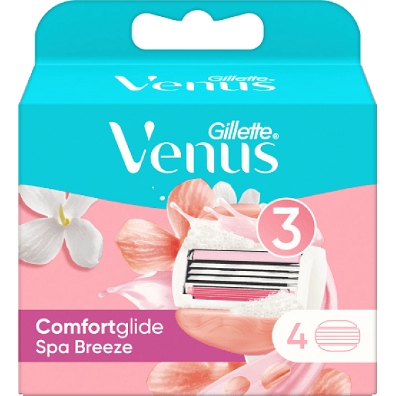 Gillette Venus ComfortGlide Spa Breeze wymienne wkładki 4 sztuki dla kobiet