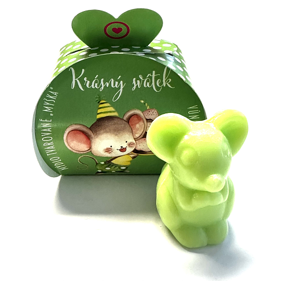 NeoCos Krásný svátek Myška toaletní mýdlo s vůní citrusů 25 g