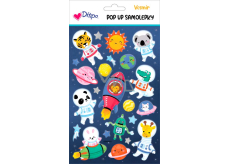 Ditipo Naklejki Pop Up Wszechświat 210 x 140 mm