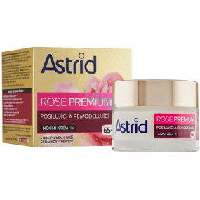 Astrid Rose Premium 65+ wzmacniający i modelujący krem do twarzy dla bardzo dojrzałej skóry 50 ml