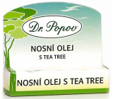 Dr. Popov Olejek do nosa z drzewa herbacianego roll-on na udrożnienie dróg oddechowych 6 ml