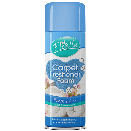 Floella Fresh Linen środek czyszczący do dywanów i tapicerki 400 ml