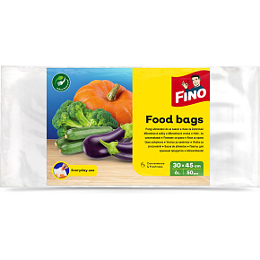 Fino mikrotenowe torby na jedzenie, 30 x 50 cm, 8 µm, 50 szt.