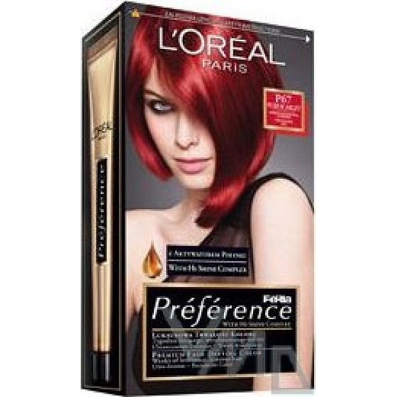 Loreal Paris Préférence Féria barva na vlasy P67 velmi intenzivní červená