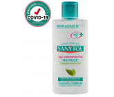 Sanytol Dezynfekcja żel dezynfekujący do rąk z Zieloną Herbatą, niszczy wirusy i bakterie 75 ml