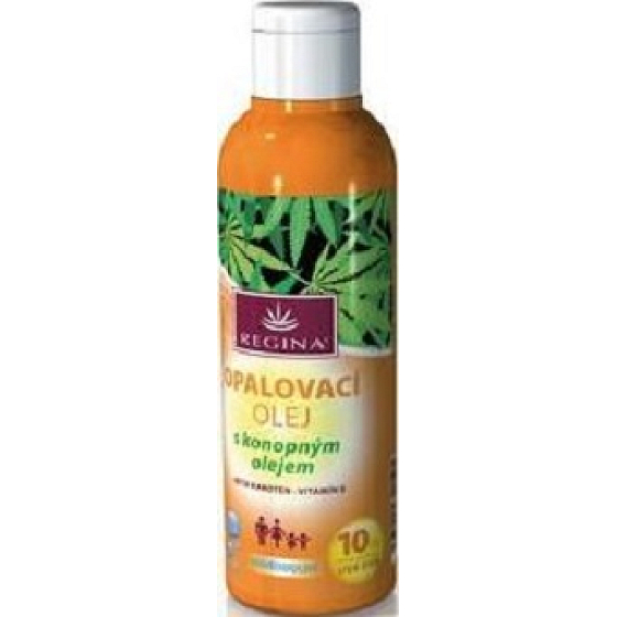 Regina OF10 s konopným olejem opalovací mléko voděodolný 200 ml