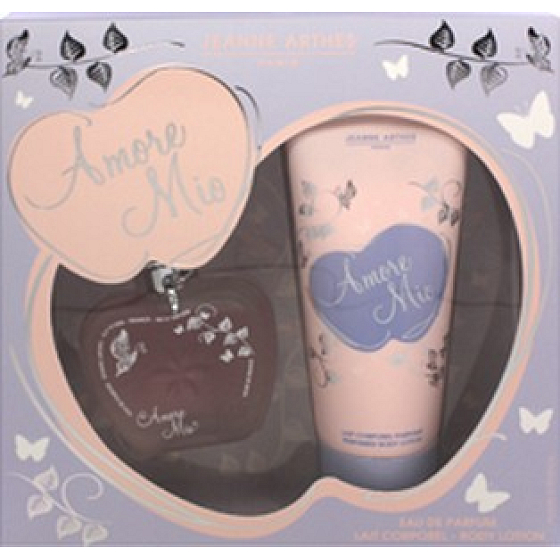 Jeanne Arthes Amore Mio parfémovaná voda pro ženy 100 ml + tělové mléko 200 ml, dárková sada
