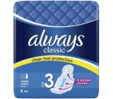 Always Classic Night wkładki higieniczne z skrzydełkami 8 sztuk