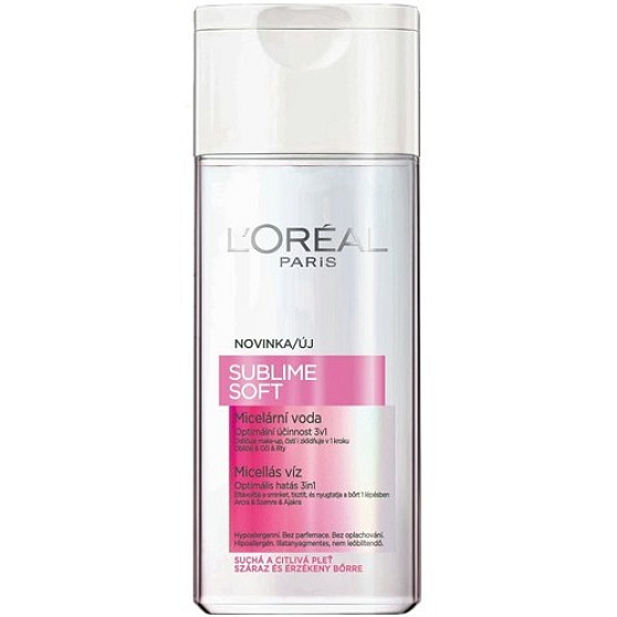 Loreal Paris Sublime Soft 3w1 poprawiająca woda micelarna 200 ml