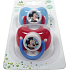 Disney Mickey Mouse Baby šidítko silikonové anatomické 3+ 2 kusy