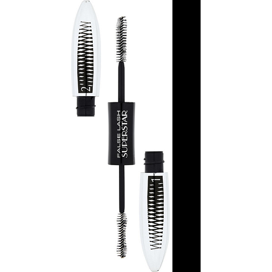Loreal Paris False Lash Superstar řasenka Black 2 x 6,5 ml