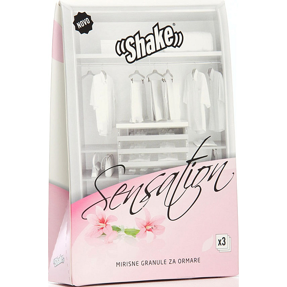 Shake Fragrance Closet Sachets Sensation vonné sáčky do skříně 3 kusy