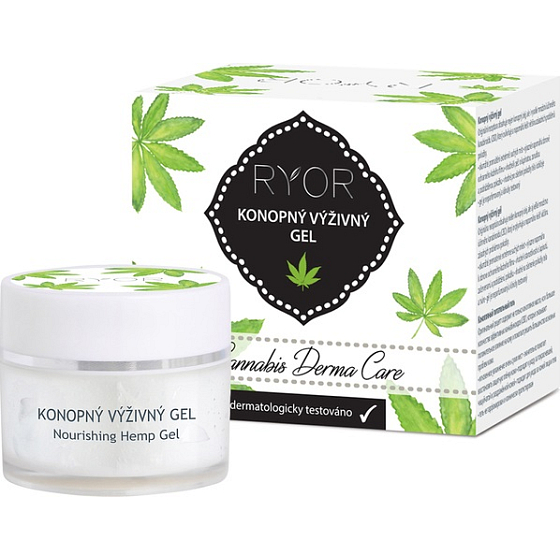 Ryor Cannabis Derma Care Konopný výživný gel 15 ml