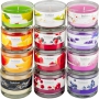 Bolsius Aromatic Vanilla - Vanilka vonná svíčka ve skle 90 x 65 mm 247 g doba hoření cca 30 hodin