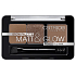 Catrice Brow Palette Matt & Glow paleta na obočí 010 Now Flash Lights 2,6 g