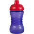 First Steps Spill Proof Sipper Cup 12 + láhev nekapající pro děti fialová 310 ml