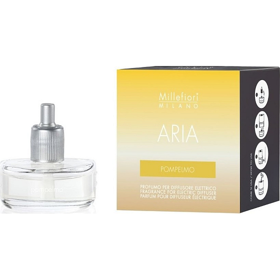 Millefiori Milano Aria Pompelmo - Grep náplň do elektrického difuzéru voní 6-8 týdnů 20 ml