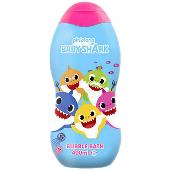 Pinkfong Baby Shark pěna do koupele pro děti 400 ml