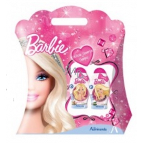 Mattel Barbie sprchový gel 250 ml + šampon na vlasy 250 ml dárková sada