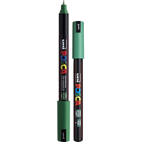 Posca Uniwersalny akrylowy marker 0,7 mm Zielony PC-1MR