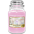 Yankee Candle Snowflake Kisses - Pocałunki płatków śniegu świeca zapachowa Classic duże szkło 623 g