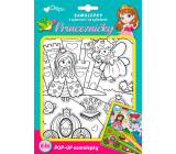 Ditipo Naklejki do kolorowania Księżniczki 175 x 210 mm 6 sztuk