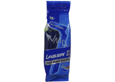 Laser II jednorazowy 2břitý golarka dla mężczyzn 10 sztuk
