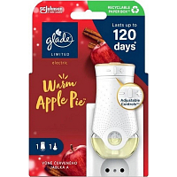 Glade odświeżacz powietrza Electric Warm Apple Pie, 1 + 20 ml