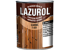 Lazurol Classic S1023 tenkovarstová lazura na dřevo z zawartością olejów, 0025 sipo, 750 ml