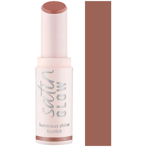 Essence Satin Glow Luminous Shine lesklá rtěnka 05 Chai There 3,5 g