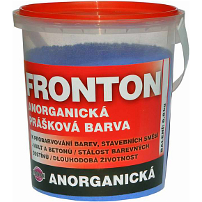 Fronton proszkowy kolor do mieszanek budowlanych zapraw i betonu, 0452 niebieski, 800 g
