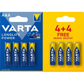Varta High Energy, baterie AAA, alkaliczne, 8 sztuk