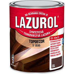 Lazurol Topdecor S1035 tenkovarstwy lazura do drewna T083 wiśnia, 750 ml