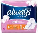 Always Ultra Sensitive Normal Plus wkładki intymne 10 sztuk