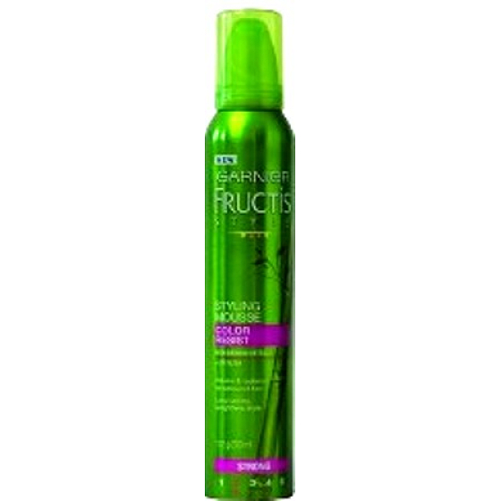 Garnier Fructis Style Color Resist Strong stylingová pěna 200 ml