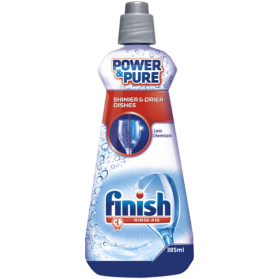 Finish Power & Pure leštidlo do myčky 385 ml