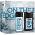 Str8 On The Edge parfémovaný deodorant sklo pro muže 85 ml + deodorant sprej 150 ml, dárková sada