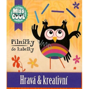 Nekupto Miss Cool Pilníčky na nehty Sova Hravá & kreativní 6 kusů 1 balení