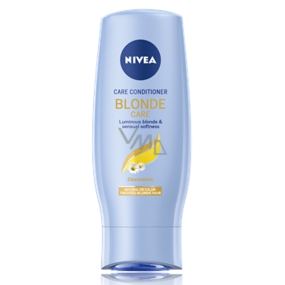 Nivea Blonde Care pečující kondicionér s heřmánkem pro blond vlasy 200 ml