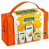 Palmolive Naturals Milk & Honey Mléko a Med pěna do koupele 500 ml + Naturals Milk & Honey sprchový gel 250 ml + Naturals Milk & Honey tekuté mýdlo 300 ml + kosmetická taštička, kosmetická sada