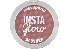 Miss Sporty Insta Glow Blusher róża 002 Radiant Mocha 5 g