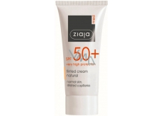 Ziaja Med Ochronny SPF 50+ UVA + UVB tonujący krem do normalnej cery 50 ml